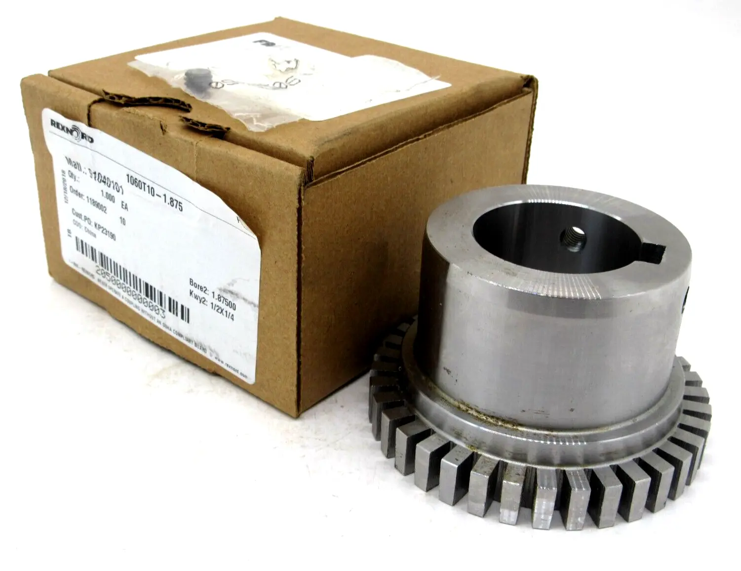 NEW FALK REXNORD 1060T-1.875 GRID HUB 1060T1875