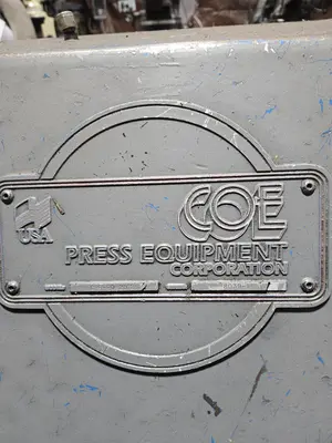 Used COE PRESS EQUIPMENT CPR-PO-2512 Misc Industrial Equipment Kentucky US | Aucto #565417