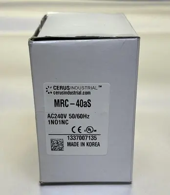 New | in-Stock CERUS INDUSTRIAL MRC-40AS Miscellaneous Equipment (Electrical & Power) | Surplus Asset Holdings #1198382