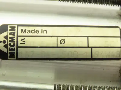 Used MECMAN _UNKNOWN_ Pneumatic Cylinders | Arrow Industrial #633567