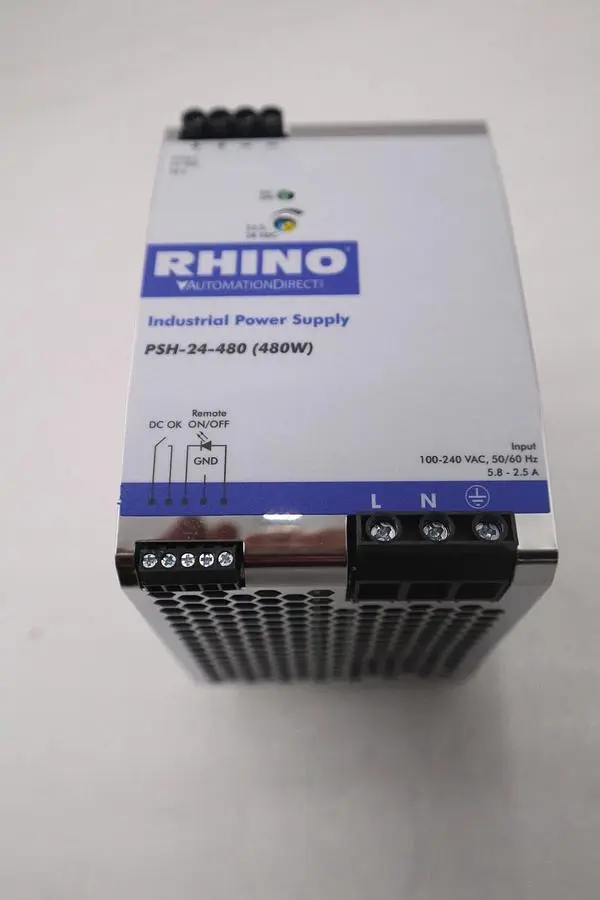 AUTOMATION DIRECT RHINO PSH-24-480 / PSH24480 NEW UNIT STOCK G375A