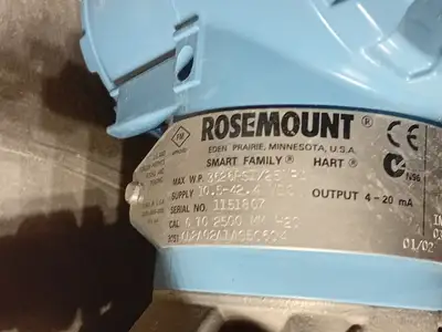 Used ROSEMOUNT 3051CDA02A1AS5C604 Misc Electrical & Power Parts British Columbia CA | Lenmark #415415