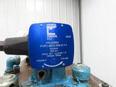 Used CONTINENTAL HYDRAULICS _UNKNOWN_ Hydraulic Power Units Indiana US | Arrow Industrial #684589