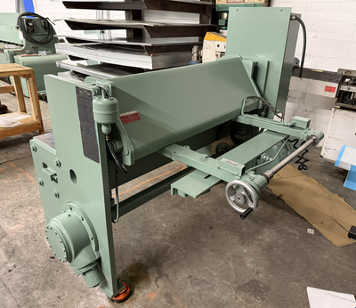 Used _UNKNOWN_ _UNKNOWN_ Power Squaring Shears (Gauge) New Jersey US | H. Weiss Machinery & Supply #1308643