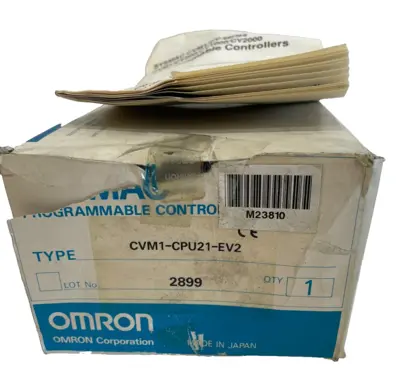 NEW OMRON CVM1-CPU21-EV2 PROGRAMMABLE CONTROLLER CVM1CPU21V2 CVM1CPU21EV2