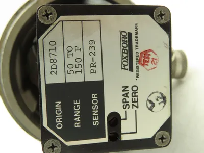 Foxboro E94-Q23L Temperature Transmitter 50-150°F 30vdc Haz Loc 4" Probe
