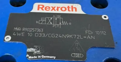 NEW REXROTH 4WE10D33/CG24N9K72L=AN CONTROL VALVE R901257363 *READ*