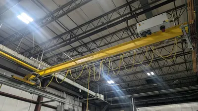 R&M 1 Ton Cranes - Overhead, Bridge | Highland Machinery & Crane (2)