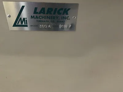 360A | Larick | Sanders-Edge, Brush, Profile, Spindle