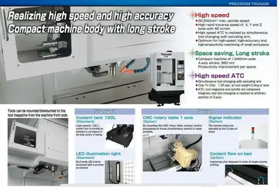 2014 TSUGAMI VA1-II Vertical Machining Centers | Toolquip, Inc. (6)