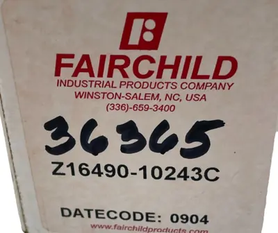 NEW FAIRCHILD Z16490-10243C PRESSURE REGULATOR Z1649010243C
