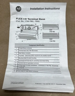 NEW Allen-Bradley 1794-TB3