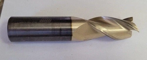 Helical H35AL-R-31000 3 FL Coated Carbide Helix Square End Mill