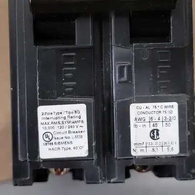 USED SIEMENS BQ2B060