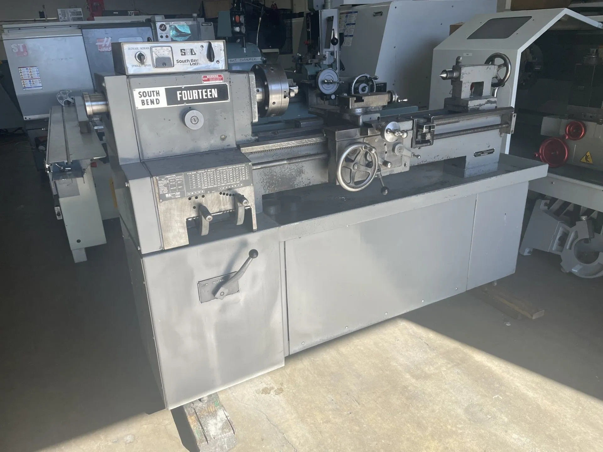 USED SOUTH BEND 14