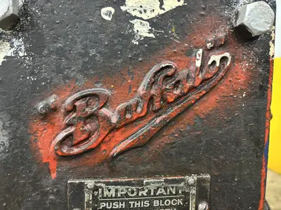 50 TON BUFFALO MODEL #1/2 MECHANICAL IRONWORKER: STOCK #22853