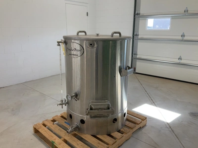 Used PSYCHO BREW DIRECT-FLAME BREW KETTLE/ MASH TUN 3.5BBL Brewing Equipment Michigan US | Miedema Asset Management Group #1580122