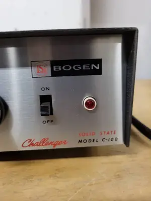 Bogen Challenger Solid State Amplifier Model C-100