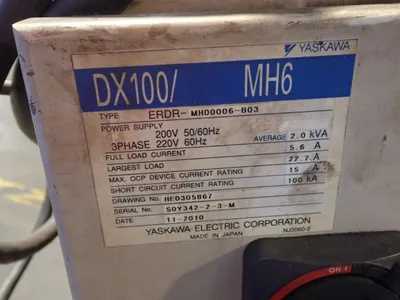 Used MOTOMAN / YASKAWA ELECTRIC MH6 Robots | HGR 24 #736053