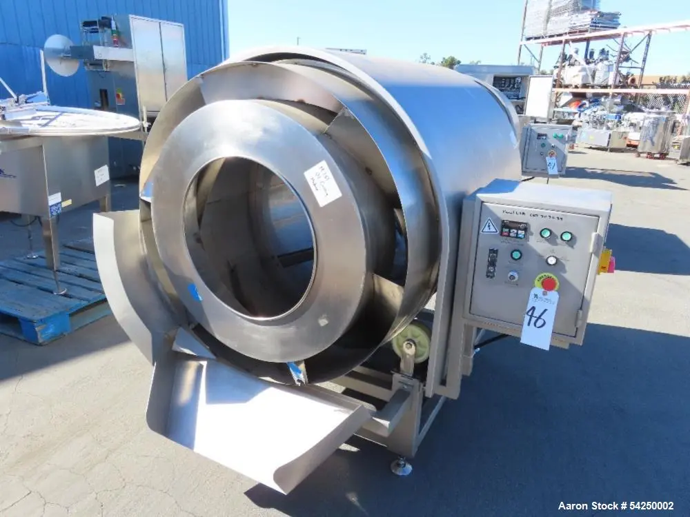 Buy Used Food Grade Coating Drum – Shanghai Junyu JYC-500 with Control Panel