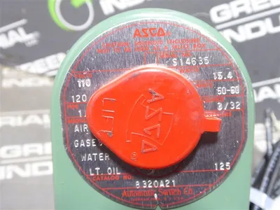 ASCO 8320A21 Red Hat Solenoid Valve Surplus