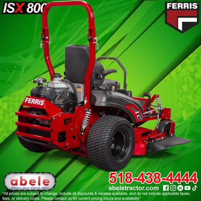 New | in-Stock FERRIS ISX800Z Mowers | Abele Tractor #1342734