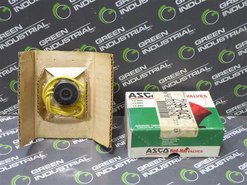 ASCO 222-182-26-D Solenoid Valve Coil New NIB