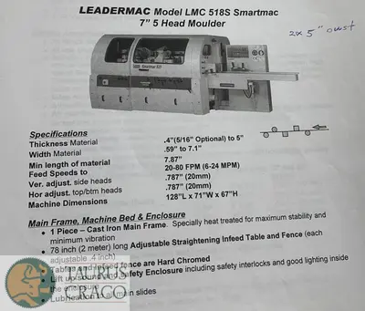 USED 2006 LEADERMAC SMARTMAC 518