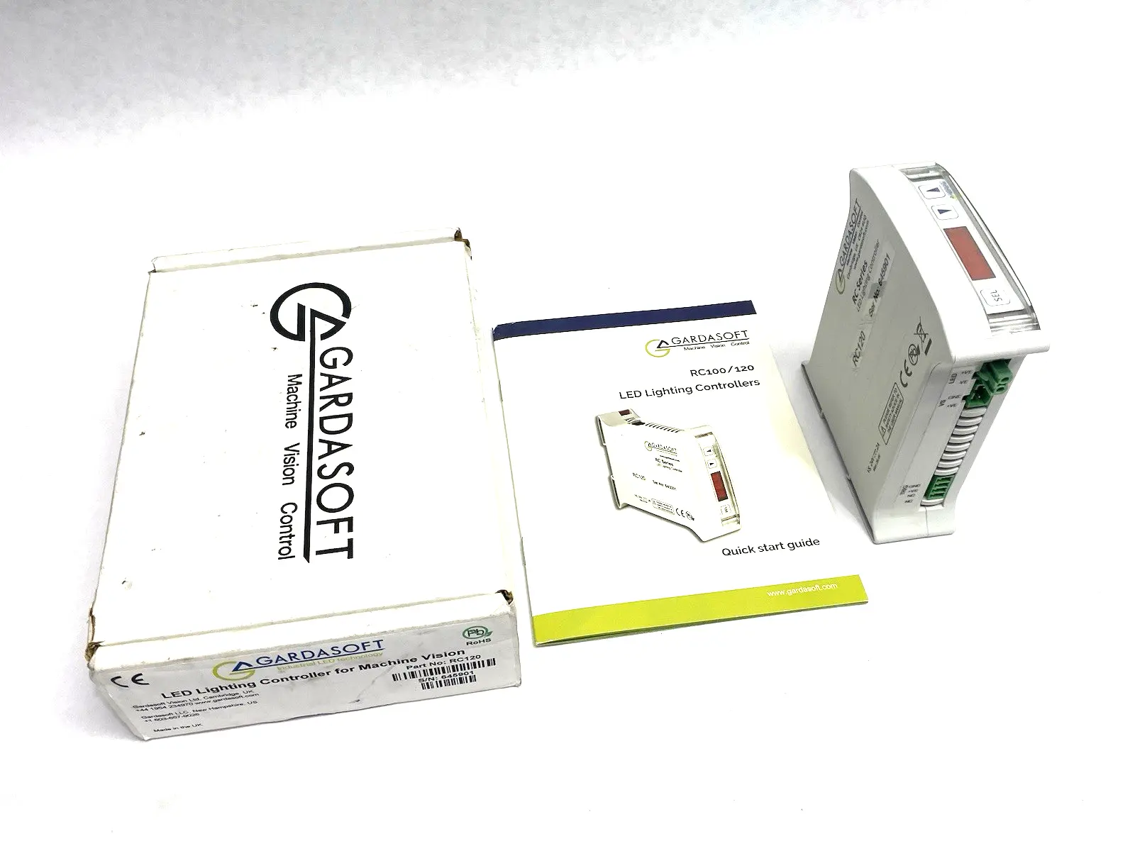 USED GARDASOFT MACHINE VISION CONTROL LED LIGHTING CONTROLLER, SINGLE CHANNEL