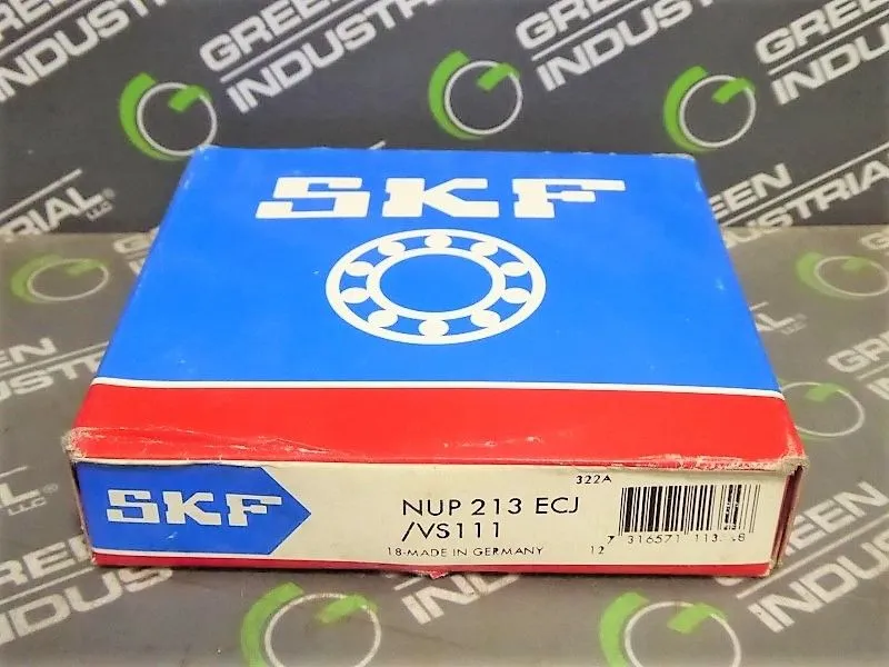 SKF NUP 213 ECJ/VS111 Cylindrical Roller Bearing New NIB