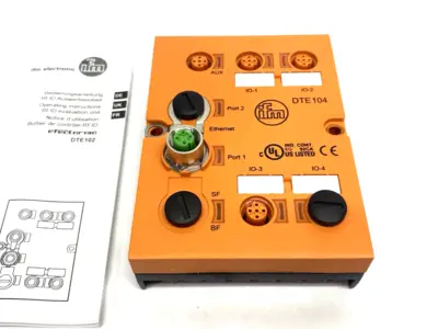 New | in-Stock ifm Ethernet/RFID Evaluation Unit LF/HF, 4-Channels, DTELF/HFABRWEIUS PLC Processors Michigan US | Maverick Industrial Sales #1389294