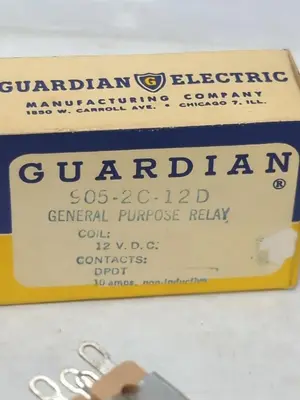 New | in-Stock GUARDIAN 905-2C-12D Miscellaneous Equipment (Electrical & Power) | Surplus Asset Holdings #1197002