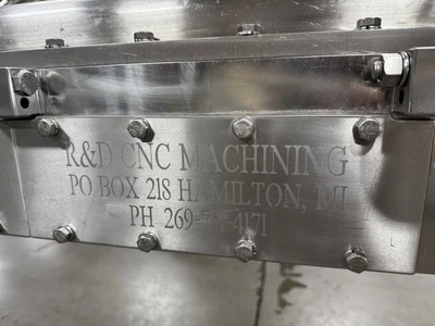 R and D CNC Machining 11-Lane Jam Depositor