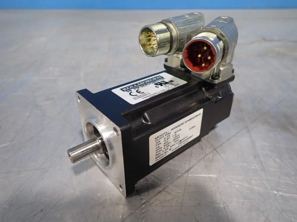 Used KOLLMORGEN AKM22EENBNDB00 Servo Motors | HGR 24 #730901