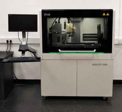 Used MGI TECH (WUHAN) SAMPLE TRANSFER PROCESSING SYSTEM Robotics New Jersey US | Bionex Scientific LLC #800285