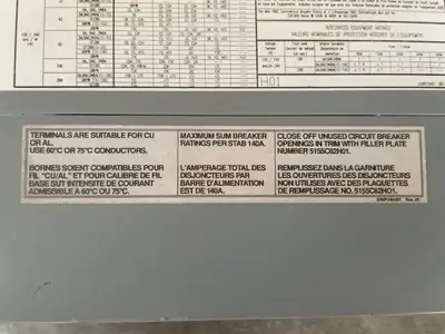 Used CUTLER-HAMMER POW-R-LINE 1A Switchgears British Columbia CA | Lenmark #1430085