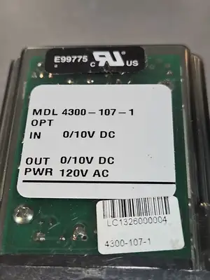 Action Pak 4300-107-1 Module Control Relay Loc4D17