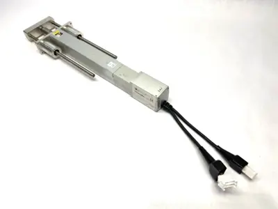 USED IAI ROBO CYLINDER DOUBLE GUIDE 200MM STROKE