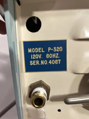 Mattson-Garvin P-320 Air Sampler