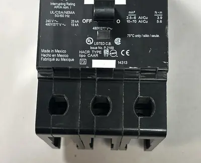 Used SQUARE D EDB34060 Miscellaneous Equipment (Electrical & Power) Ohio US | Surplus Asset Holdings #1550475
