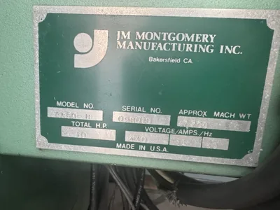 Used JM MONTGOMERY 4850-H Plate Bending Rolls including Pinch Georgia US | The Equipment Hub #1356883