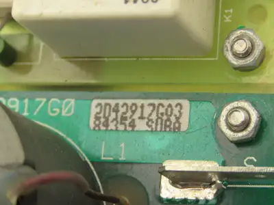 Westinghouse 2D42993G03 Printed Circuit Control Board W/Power Supply Rev B