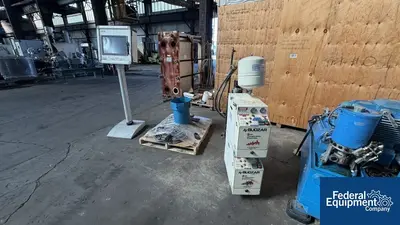 Used Thyssenkrupp Krupp HF Technolab Internal Rotor Mixer, Mdoel GK 1.5E High Intensity Mixers Ohio US | Federal Equipment Company #1512749