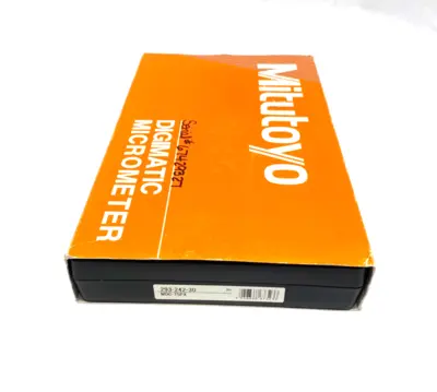 USED MITUTOYO QUANTUMIKE DIGIMATIC MICROMETER COOLANT-PROOF MDC-75PX