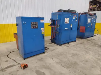 75 kW & 200 kW HEATING INDUCTION SERVICES (NEW 2013) AUTOMATIC BILLET INDUCTION HEATING SYSTEM: STOCK #20203