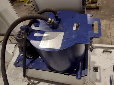 30 GPM ZYKLOMAT MODEL #AKBF-R CONTINUOUS FILTER COOLANT SYSTEM, WITH DRAG-OUT & TURBO-HKS CENTRIFUGE SEPERATOR: YOBRO #24734