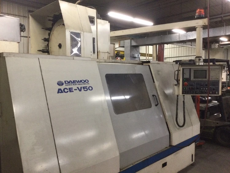 Used 1997 DAEWOO DOOSAN ACE-V-50 Vertical Machining Centers | Deal Makers Machinery #396312