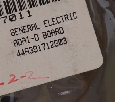 GENERAL ELECTRIC 44A391712-G03 CIRCUIT BOARD ADA1-D, 44A391712G03 REPAIRED