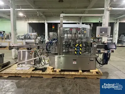 USED Quadrel Quadrel Wrap Around Labeler, Model Rotary