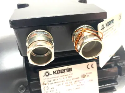 USED KUENLE 3-PHASE MOTOR 1360RPM 230/400V